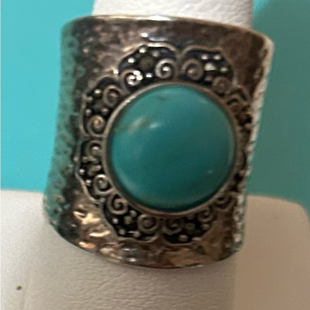 Sterling silver ring - Picture 4 of 6
